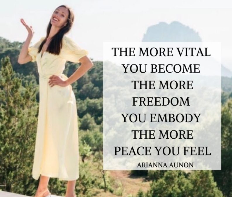 VITALITY PEACE FREEDOM is your truth!